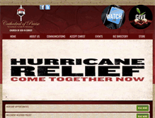 Tablet Screenshot of cathedralpraise.org